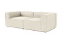 Atelier Del Sofa Fora 2 Sofá 2 Plazas Ecru Ancho 214cm